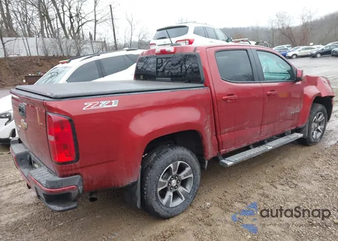 2016 Chevrolet Colorado Z71 из США, поврежденный, VIN 1GCGTDE36G1215791